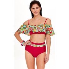 Argento Kadın Volanlı Bikini Takımı