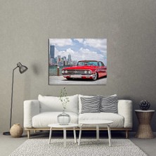 Tablosan Klasik Araba  Kanvas Tablo