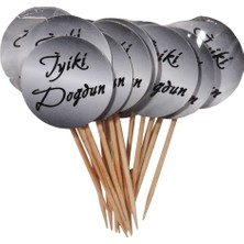 PartiPan İyiki Doğdun Kürdan Gümüş 20'li