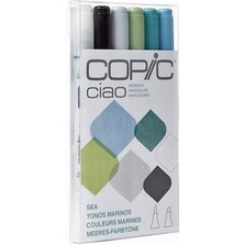 Copic Ciao Sea Tonları 6'Lı