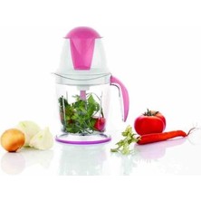 Group GR-2008 Speed Rondo Çift Bıçaklı Doğrayıcı Pembe Renk