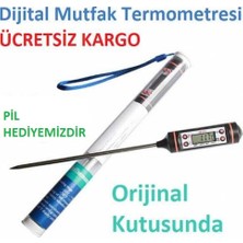 Kuvars Süt Mama Termometresi Dijital Mutfak Gıda Et Barbekü Termometresi