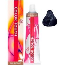 Wella Color Touch 2/8 Mavi Siyah Saç Boyası 60 ml