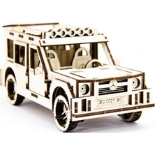 Miko D3D Model Mercedes G-Class 3 Boyutlu Ahşap Model Puzzle