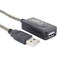 Triline 15 Metre Profesyonel Çipli Usb Extension Uzatma Kablosu