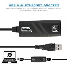 Triline Usb3.0 Gigabit Ethernet Adapter 1000Mbps Rj45 Network