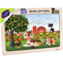 Playwood  Ahşap Eğitici Puzzle / Benim Çiftliğim