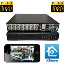 Picam Ahd 16 Kanal Dvr Güvenlik Kamera Kayıt Cihazı  Xmeye Yazılım Full Hd 1080