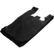 Arafplastik Siyah Hışır Atlet Poşet Büyük Boy 44 X 30 cm - 2 kg