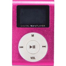 Newnet Dijital Ekranlı Mp3 Player - Pembe