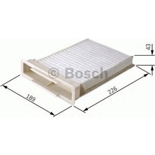 Bosch Polen Filtresi Clio III Modus Logan Mıcra Note Duster