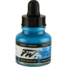 Daler Rowney Pistole Mürekkebi Fw Ink 29.5Ml Turquoıse
