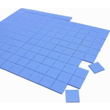 Kuvars Termal Pad Ped Soğutucu Silikon Pad 1.5 mm Kalınlık 2 x 2 cm 100 Adet