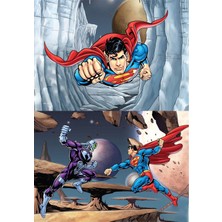 Warner Bros Superman- Puzzle - (Yapboz) 2'si 1 arada (35+60 Parça)