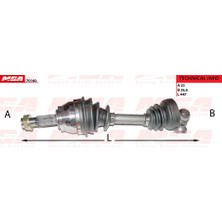 Mga Aks Sol Fiat Albea 1.3Mjtd 06 Kısa Mga 70160