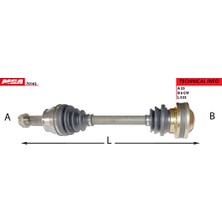 Mga Aks Sağ Em Fiat Albea Palio 1.3Jtd 06 Mga 70162