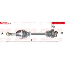 Mga Aks Sol Fiat Grande Punto 1.3Jtd 05 Mga 70128