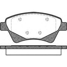 Mga Fren Balatası Ön Wva 23930 Renault Megane II 1.6 1.5Dcı 2.0 16V Coupe Cabrıolet Mga 55151