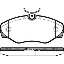 Mga Fren Balatası Ön Wva 23099 Renault Trafıc Opel Vıvaro 01 Mga 55156