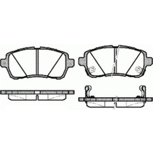 Mga Ön Fren Disk Balata Ford Fiesta 2008 Mazda 2 20082012 Suzuki Swıft 2010 "Wva 24283 24284 24285" Mga 55248