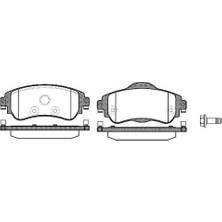 Mga Disk Balata Ön Citroen C4 1.4 1.6Hdı 09 Citroen Ds4 1.6Hdı 11 Mga 55552