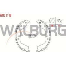Walburg Fren Pabuç Balata Arka Toyota Hı Lux Pick Up _N_ 2.4 D Yapıstırma 270X56 Mm 1983 2005