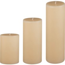 MumvemuM Set Mum Çap 7 cm Krem