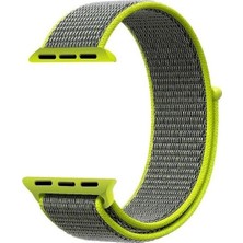 Schulzz  - 38-40 mm Spor Loop Dokuma Kordon - Yeşil