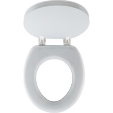 Softy Comfort Lüks Süngerli Klozet Kapağı Beyaz