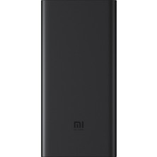 Xiaomi 10000 mAh PD 10W Kablosuz Taşınabilir Hızlı Şarj Cihazı - Qi Power Delivery Powerbank - Siyah
