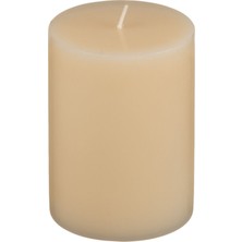 MumvemuM 7 x 10 Krem Silindir Mum