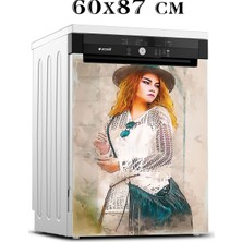 Renkselart Bulaşık Makinesi Sticker 148