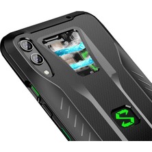 Microcase Xiaomi Black Shark 2 Gamepad Tutucu Silikon Kılıf - Siyah