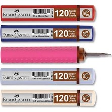 Faber-Castell Grip 0.5 Mın Uc Kırmızı 3 Adet
