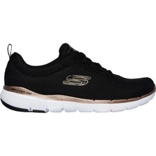 Skechers FLEX APPEAL 3.0 Kadın Siyah Spor Ayakkabı - 13070 BKRG