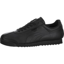 Puma Roma Basic Siyah Erkek Çocuk Deri Sneaker Ayakkabı