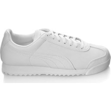 Puma Beyaz Genç Ayakkabısı 354259141 Roma Basic Jr