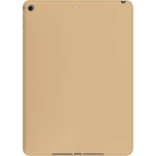 CresCent Apple iPad 3.Nesil (2012 Başı) Rubber&Soft Feeling Tablet Kılıfı (A1416/A1430/A1403) 9.7 İnç Gold