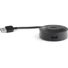 Dark 4 Port USB 3.0 USB Hub Siyah (DK-AC-USB344)