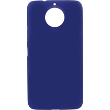 Microcase Motorola Moto G5S Plus Premium Matte Silikon Kılıf Lacivert