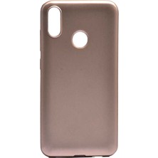 Microcase Xiaomi Redmi Note 6 Pro Premium Matte Silikon Kılıf Gold