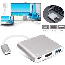 Codegen USB 3.1 Type-C - USB 3.0+ HDMI+ USB 3.1 Type-C Çoklayıcı Adaptör CDG-CNV39