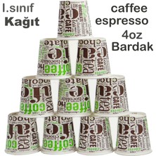 Bencup Karton Bardak 4 Oz Türk Kahvesi Espresso Bardağı 200' lü