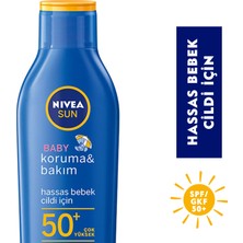 Nivea Sun Bebek Bakım Yapan Güneş Losyonu Gkf 50+ 200 Ml