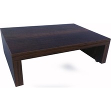 Wooden Gold Kahverengi Mdf Ekran Altı Ekran Yükseltici Monitor Stand 10 cm