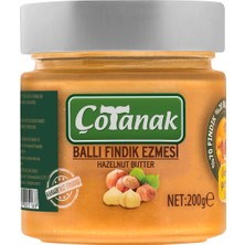 Çotanak Ballı Fındık Ezmesi 200 Gr