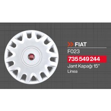 Tisa Fiat Linea 15" Jant Kapağı 4'lü Takım JKF023