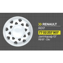 Tisa Renault Clio - R19 Tip 13" Jant Kapağı 4'lü Takım JKR017