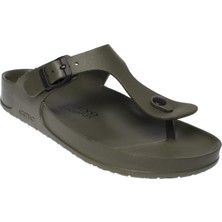 Ceyo Aquaflex  Parmak Arası Haki Kadın Terlik