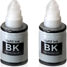 Canon Tüm Modeller için 2 Adet Siyah Photoink Mürekkep